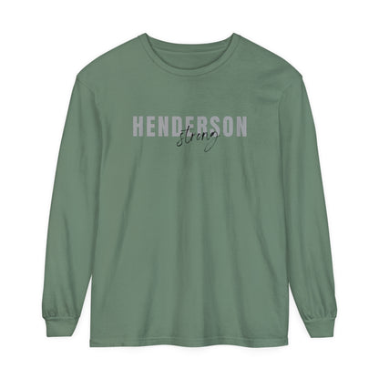 Henderson Strong Garment-dyed Long Sleeve T-Shirt