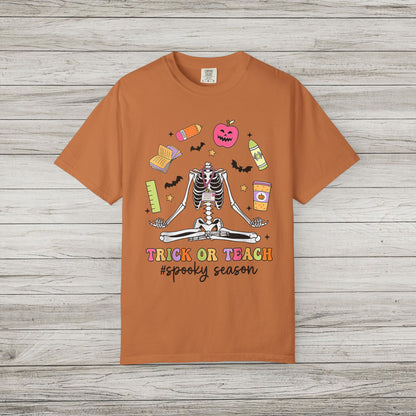 Trick or Teach Comfort Colors Tee