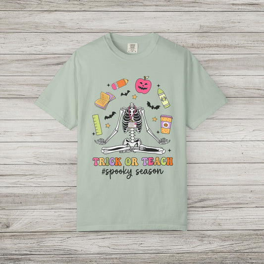 Trick or Teach Comfort Colors Tee