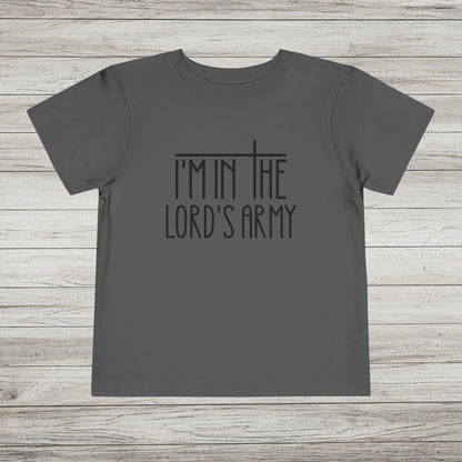 I'm in the Lord's Army Bella Canvas Toddler Tee