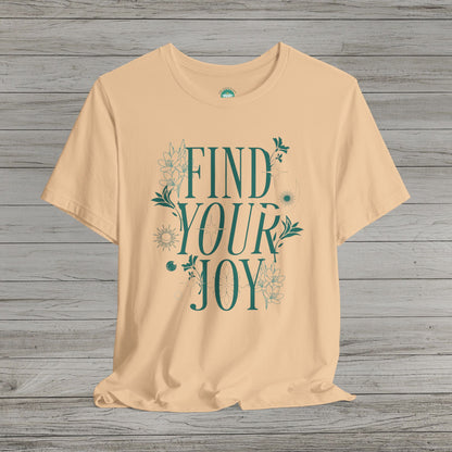 Find Your Joy Jersey Short Sleeve Tee