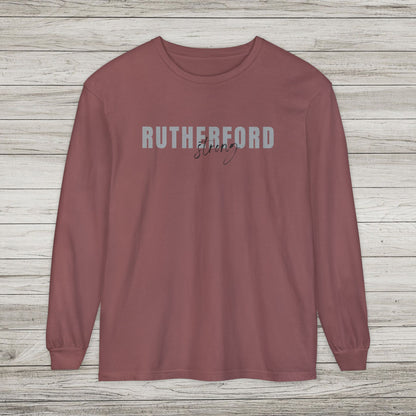 Rutherford Strong Garment-dyed Long Sleeve T-Shirt