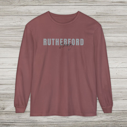 Rutherford Strong Garment-dyed Long Sleeve T-Shirt