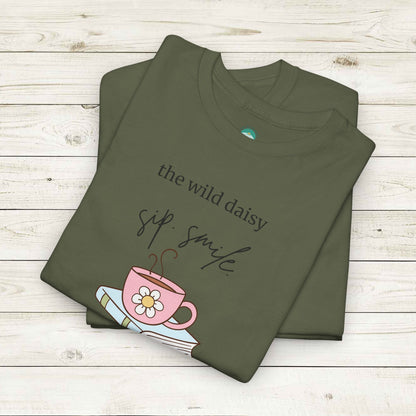 Sip Smile Storytime Heavy Cotton Tee