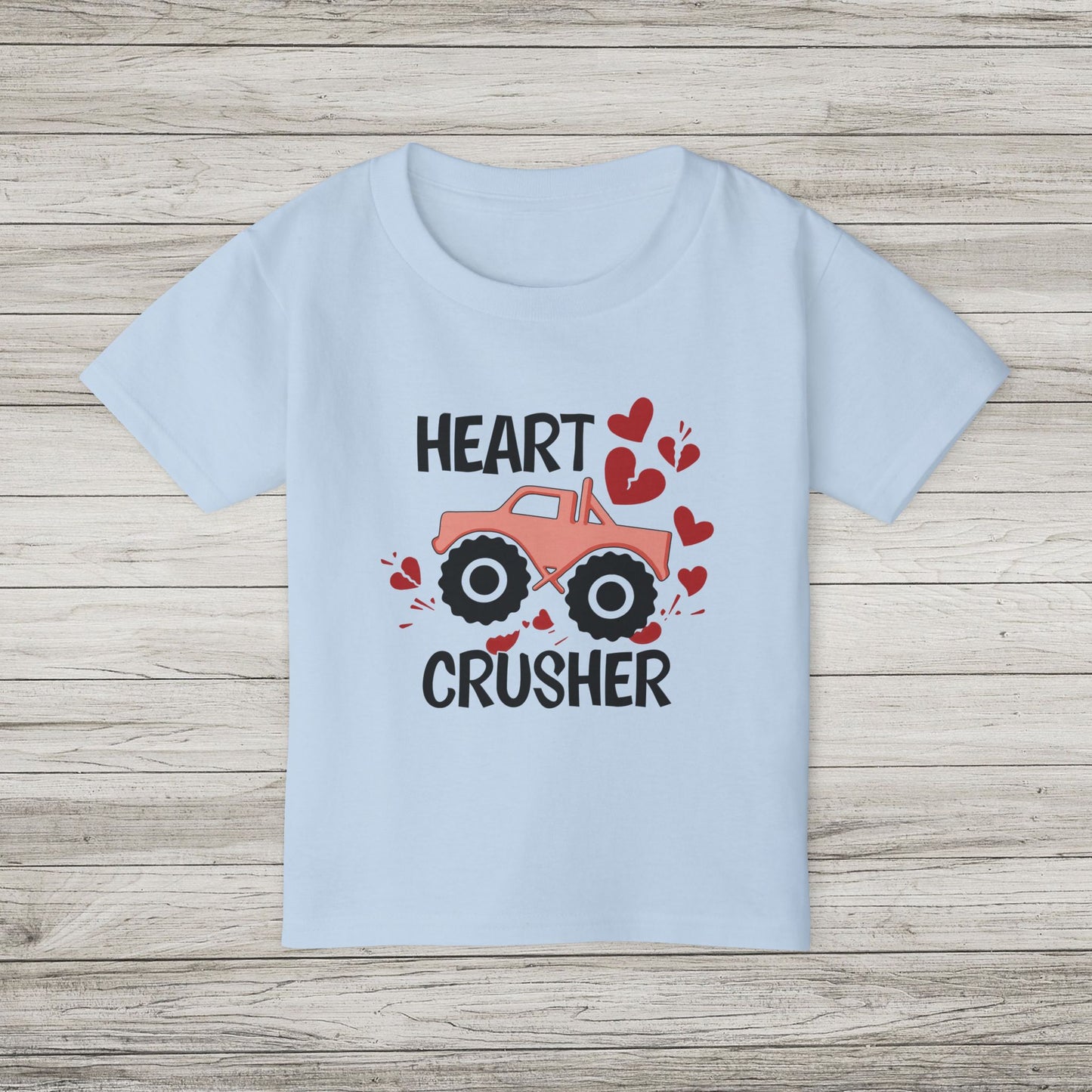 Heart Crusher Heavy Cotton™ Toddler T-shirt