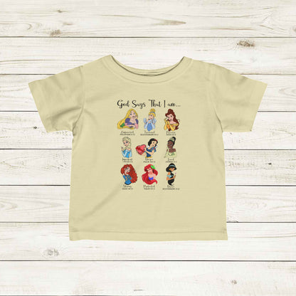 God Says Infant Fine Jersey Tee