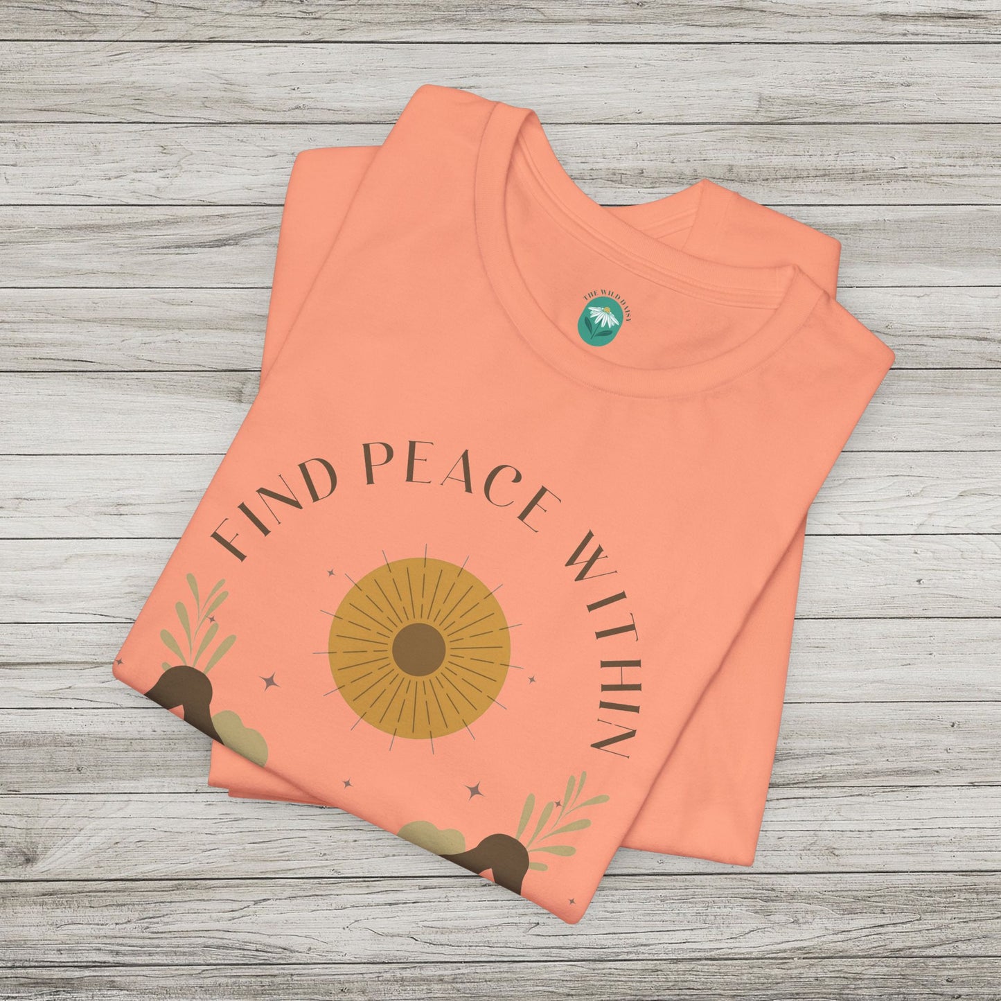 Find Peace Within Jersey Short Sleeve Tee