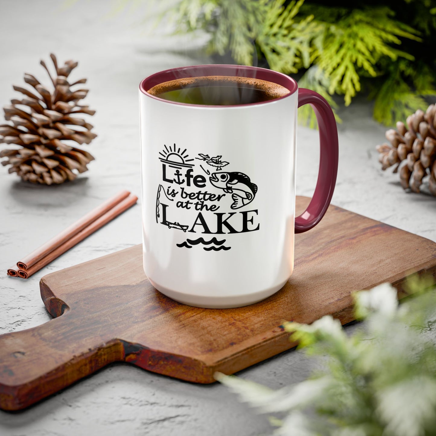 Life Is Better at the Lake Coffee Mug