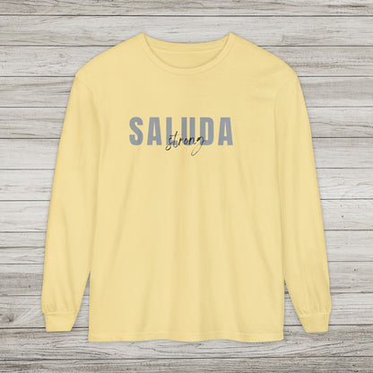 Saluda Strong Garment-dyed Long Sleeve T-Shirt
