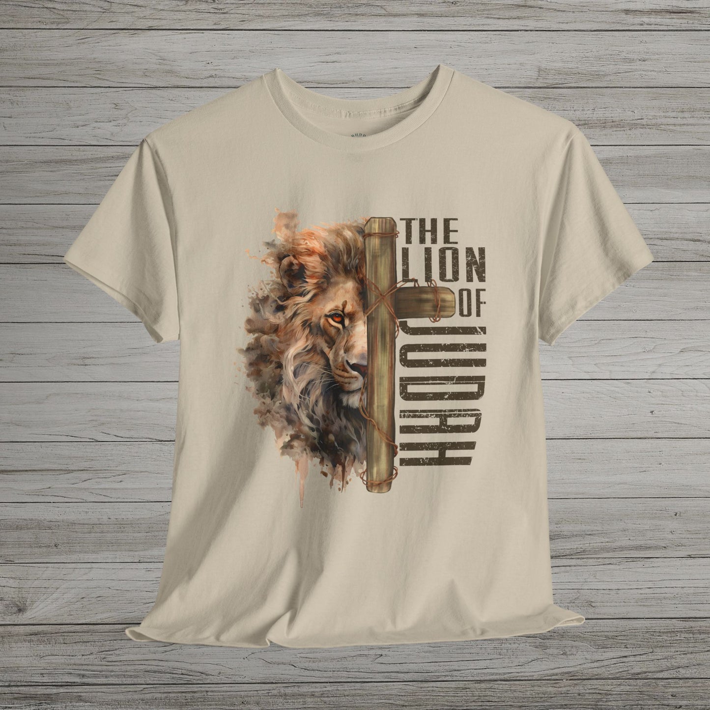The Lion of Judah Heavy Cotton Tee