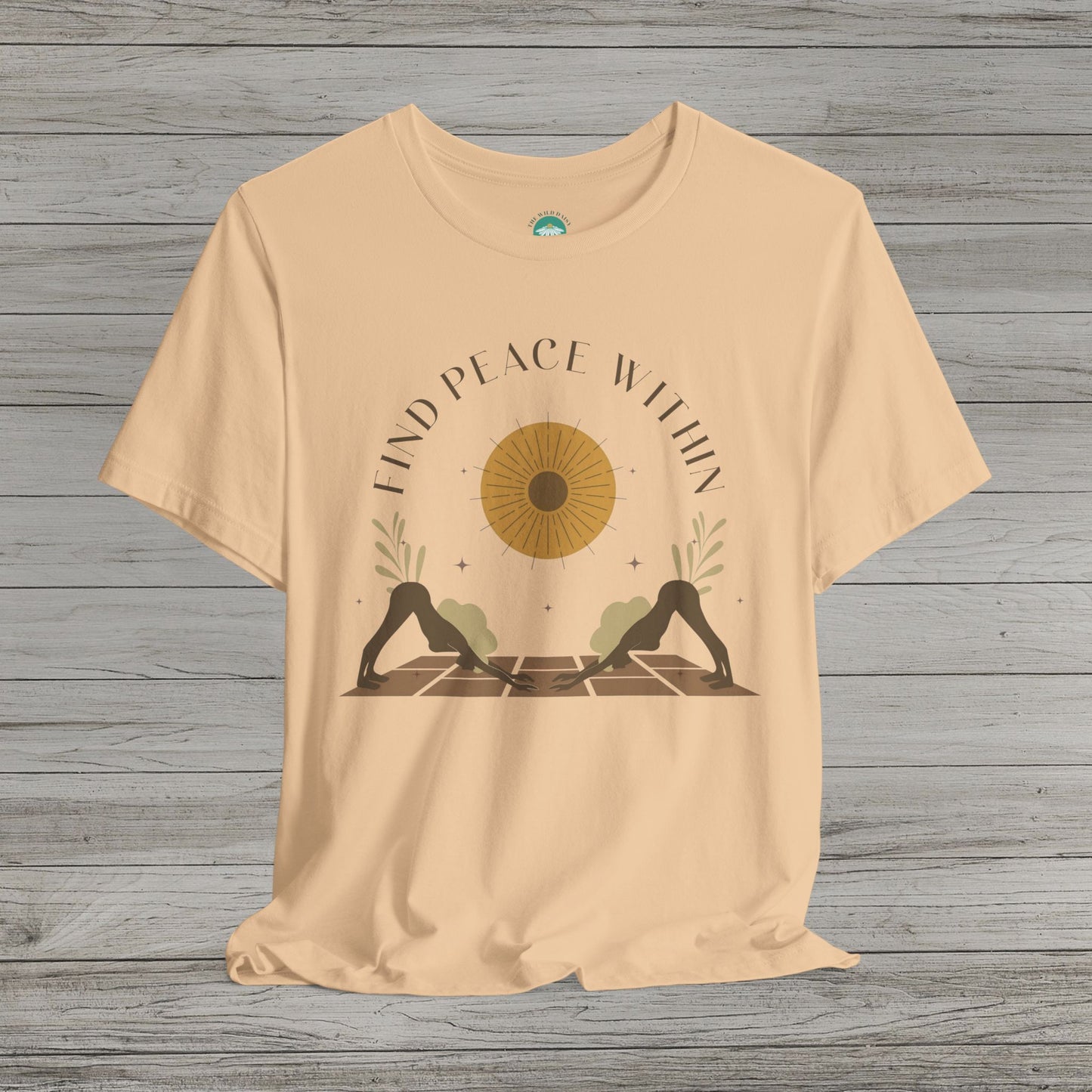 Find Peace Within Jersey Short Sleeve Tee