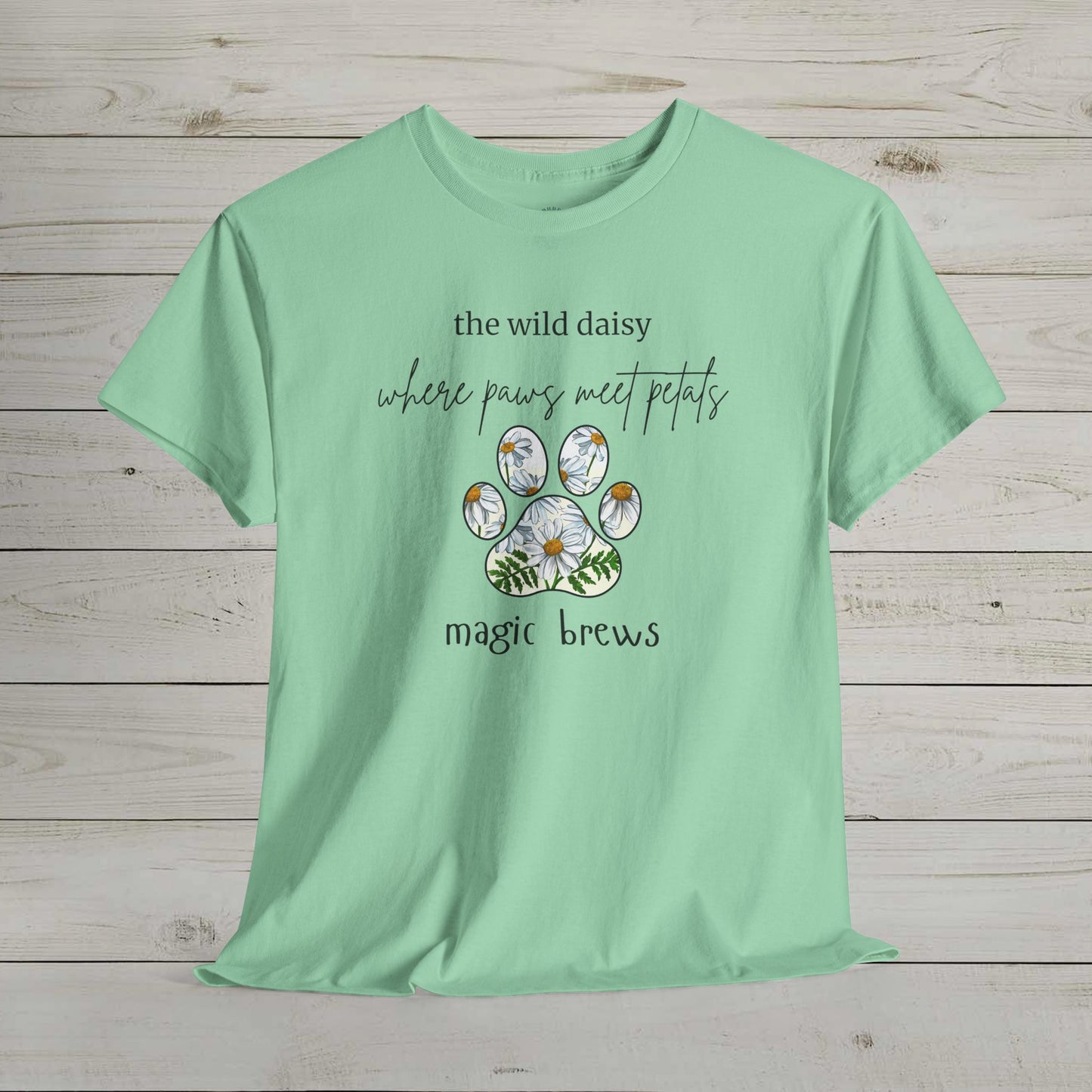 Paws and Petals Heavy Cotton Tee