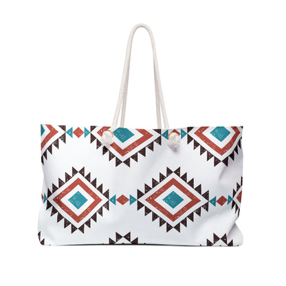 Western Aztec Weekender Bag
